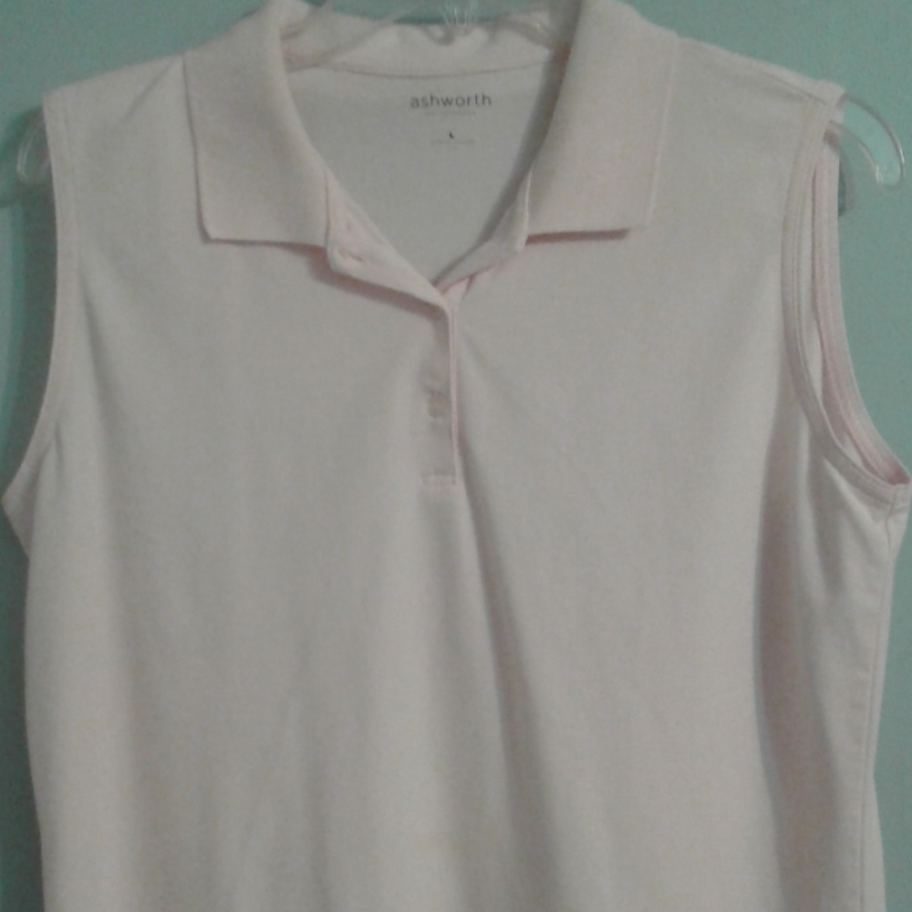 Ashworth pink size large sleeveless top